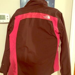 North Face 3 in 1 Hyvent jacket.